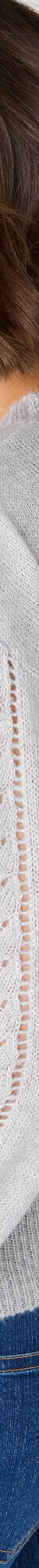 Pull col rond finitions écailles (gris chiné) Pull col rond finitions écailles (gris chiné)